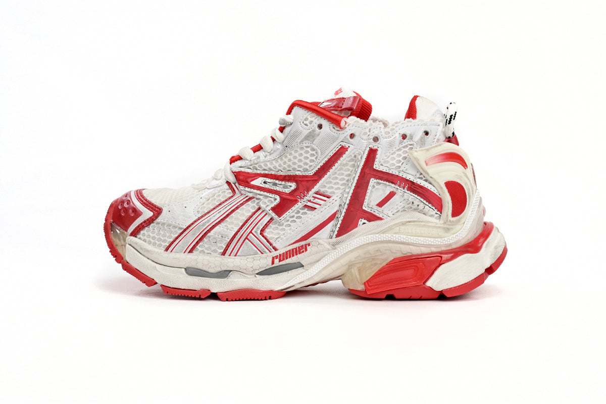 Balenciaga Runner Sneaker – Distressed Low-Top