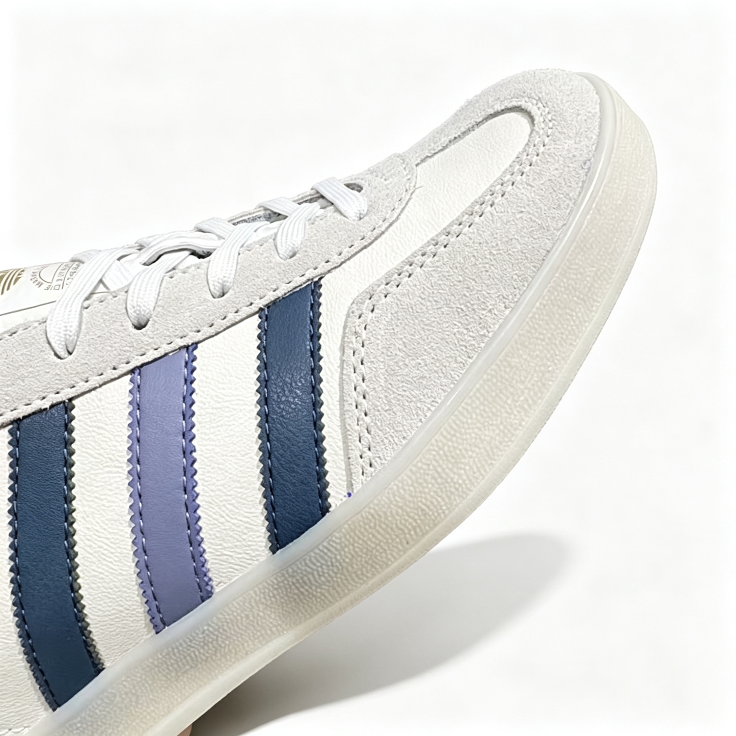 Adidas Originals Gazelle Indoor 'Off White / Dark Blue / Purple'
