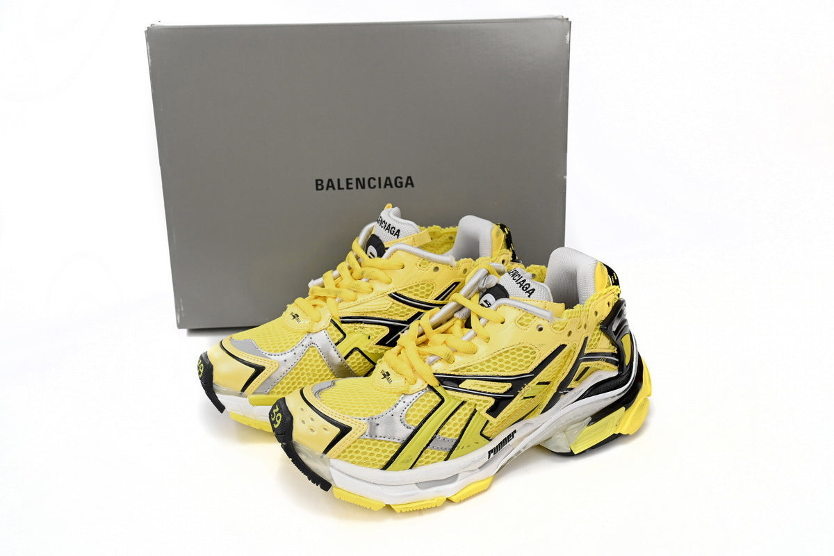 Balenciaga Runner Sneaker – Distressed Low-Top