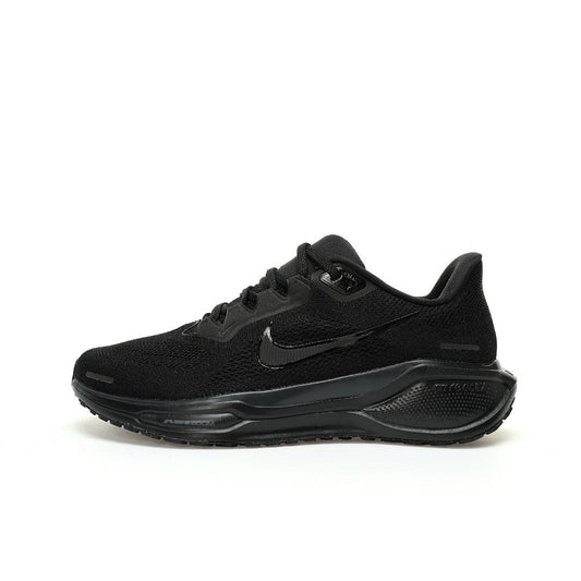 Nike Air Zoom Pegasus – All-Black Mesh Athletic Running Sneakers