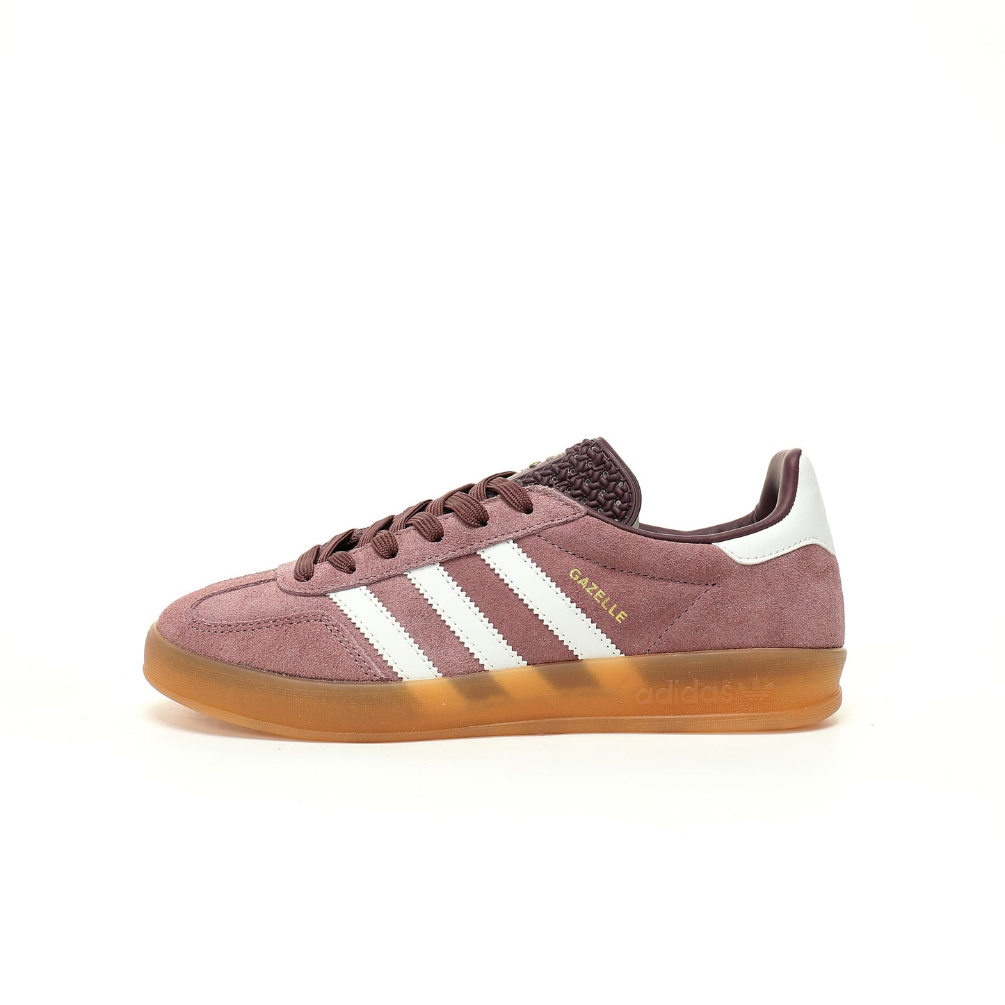 Adidas Originals Gazelle Indoor – Mauve / White Gum Suede Low-Top Sneakers