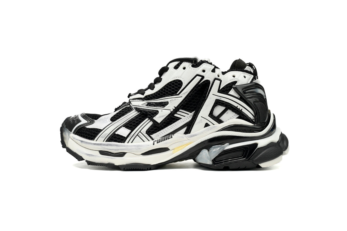 Balenciaga Runner Sneaker – Distressed Low-Top
