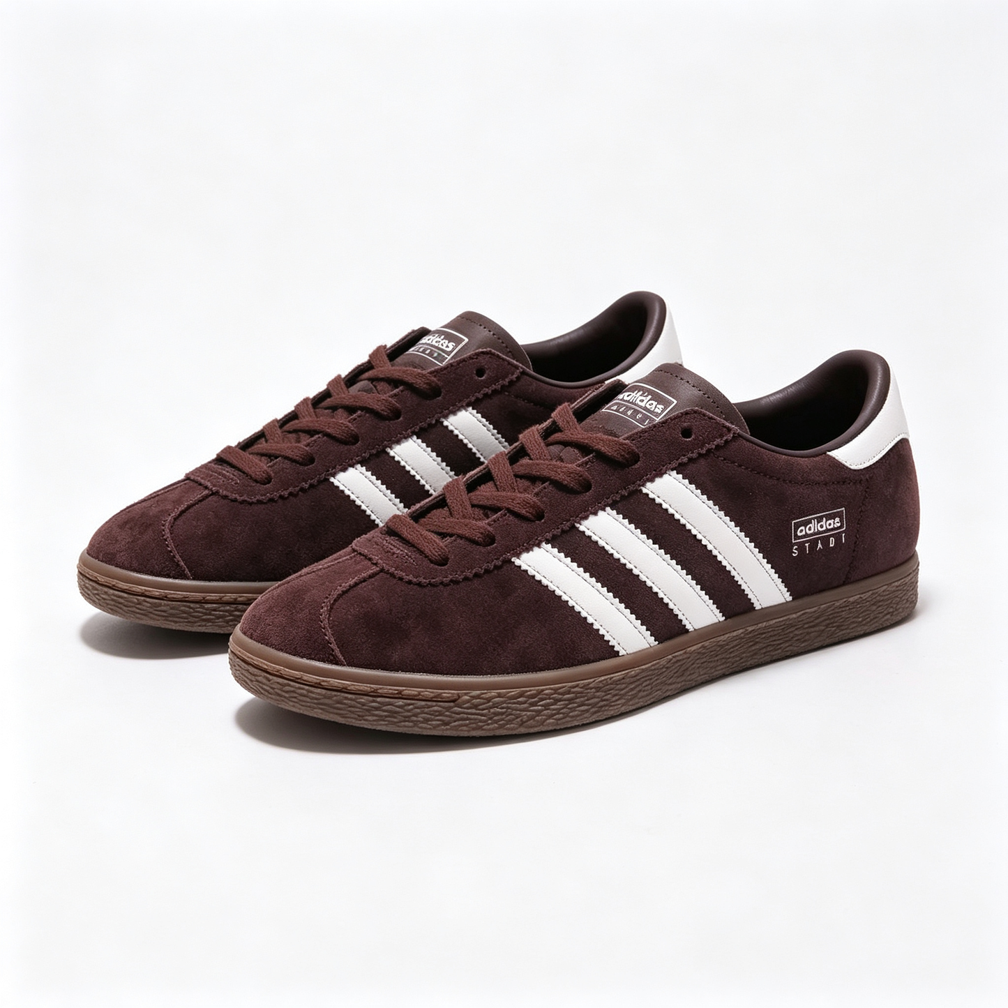 Adidas Originals Stadt 'Dark Brown / Cloud White'