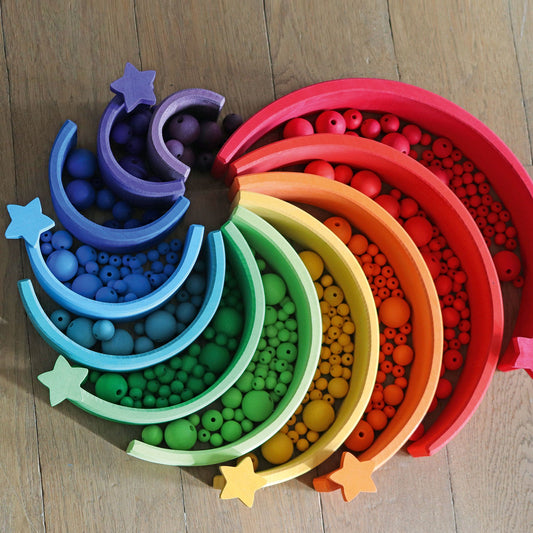 Wooden Beads 180 Pieces