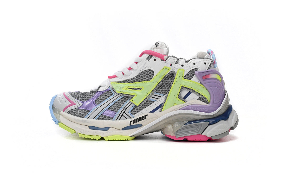 Balenciaga Runner Sneaker – Distressed Low-Top