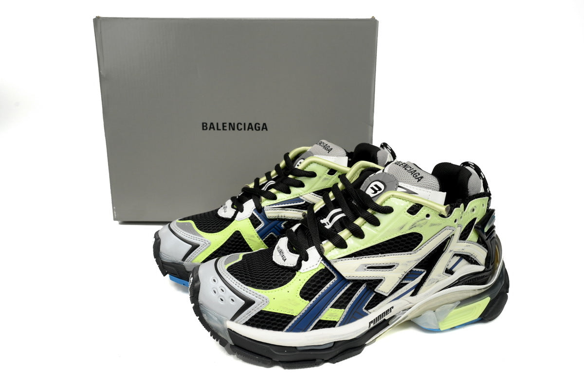 Balenciaga Runner Sneaker – Distressed Low-Top