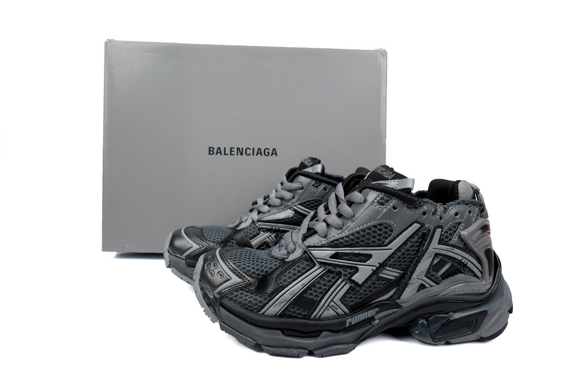 Balenciaga Runner Sneaker – Distressed Low-Top