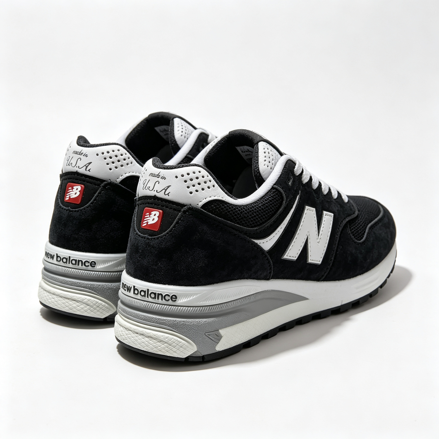 New Balance 990v3 'Black White' — Made in USA