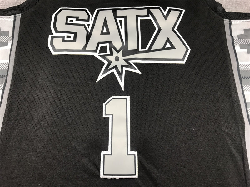 San Antonio Spurs #1 Victor Wimbledon