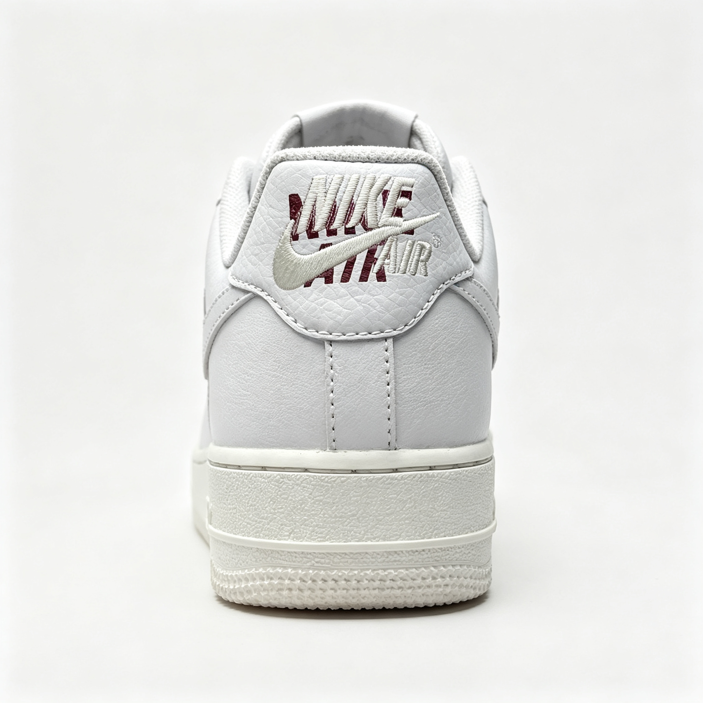 Nike Air Force 1 '07 Low Custom – Off-White Double Swoosh & Gold Eyelet