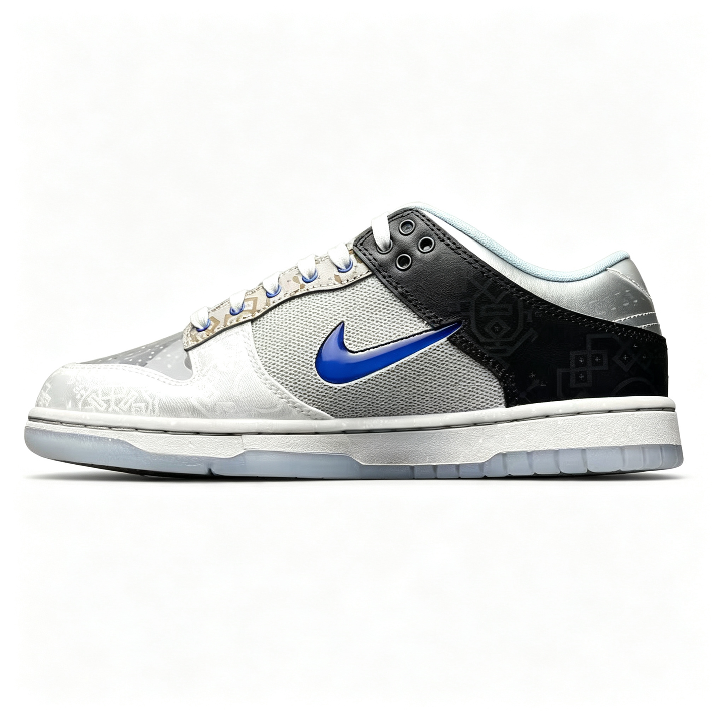 Nike Dunk Low 'Beige Peach' — Mixed-Material Textured Sneakers