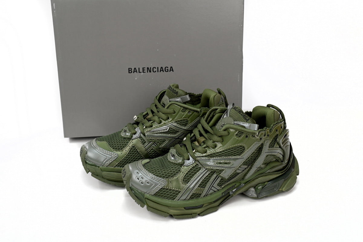Balenciaga Runner Sneaker – Distressed Low-Top