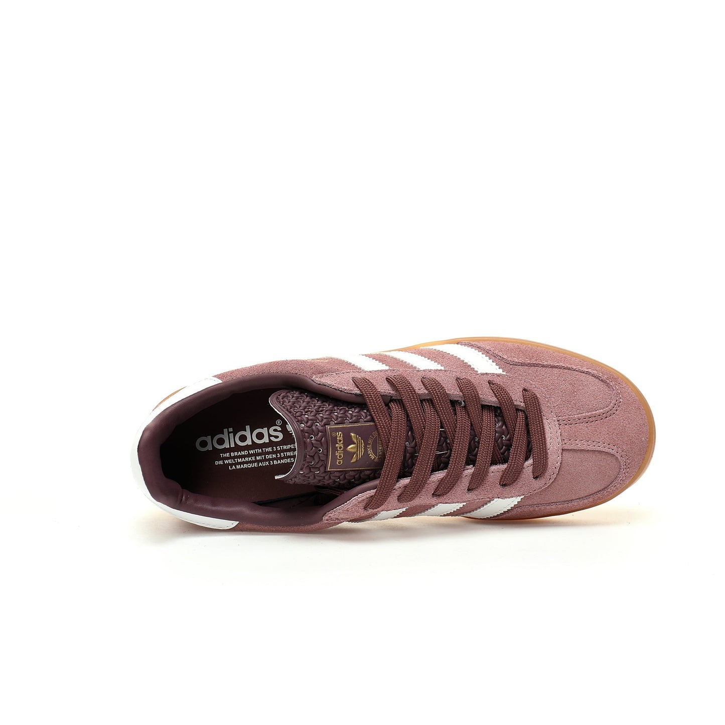 Adidas Originals Gazelle Indoor – Mauve / White Gum Suede Low-Top Sneakers