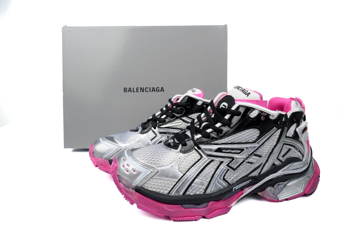 Balenciaga Runner Sneaker – Distressed Low-Top