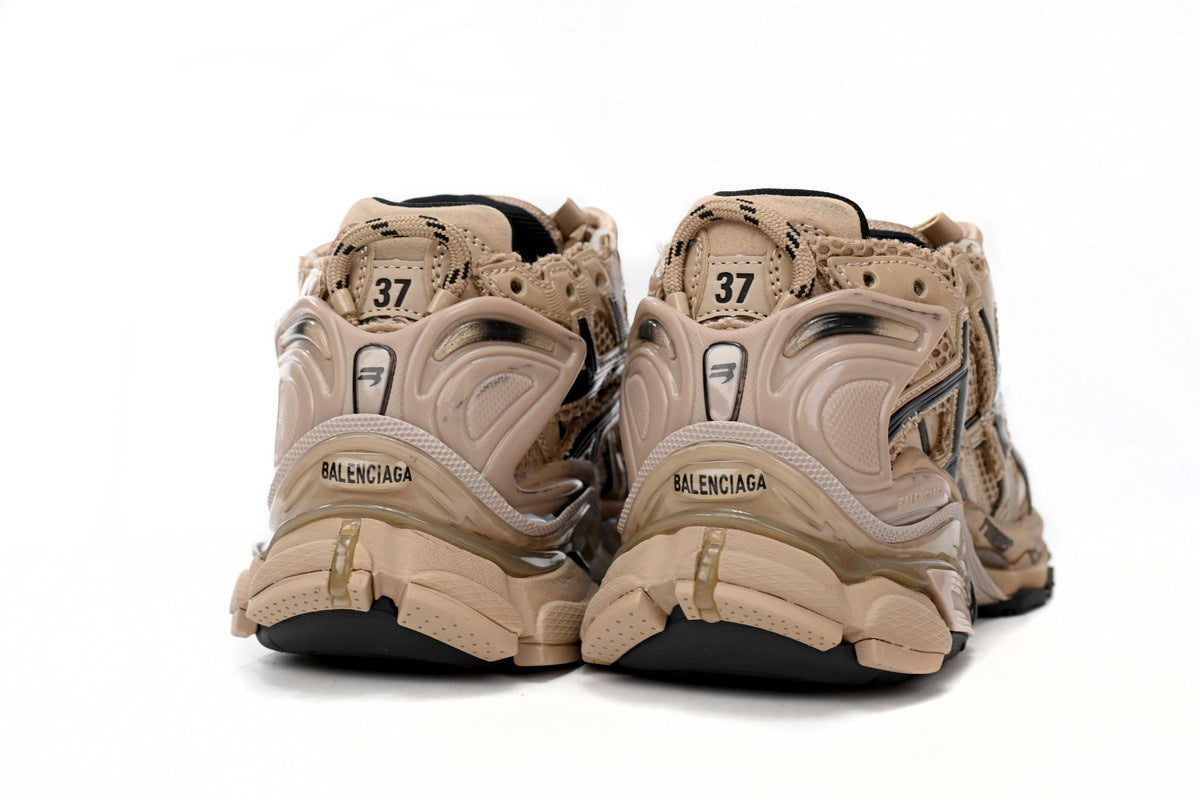 Balenciaga Runner Sneaker – Distressed Low-Top