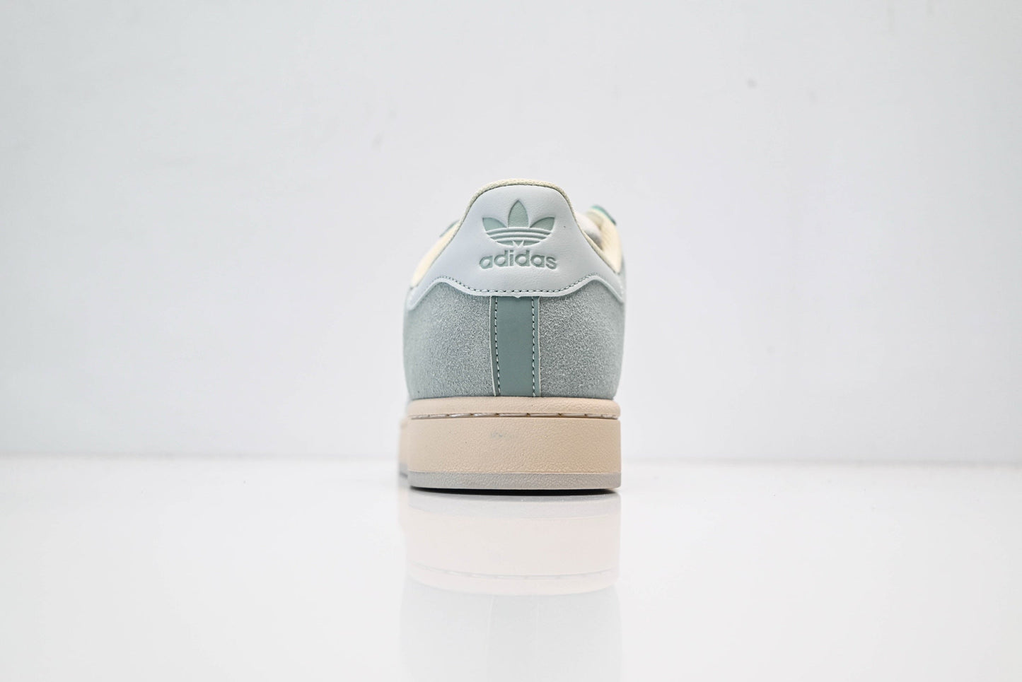 adidas Originals Superstar – Mint Green Suede Upper with Beige Shell Toe