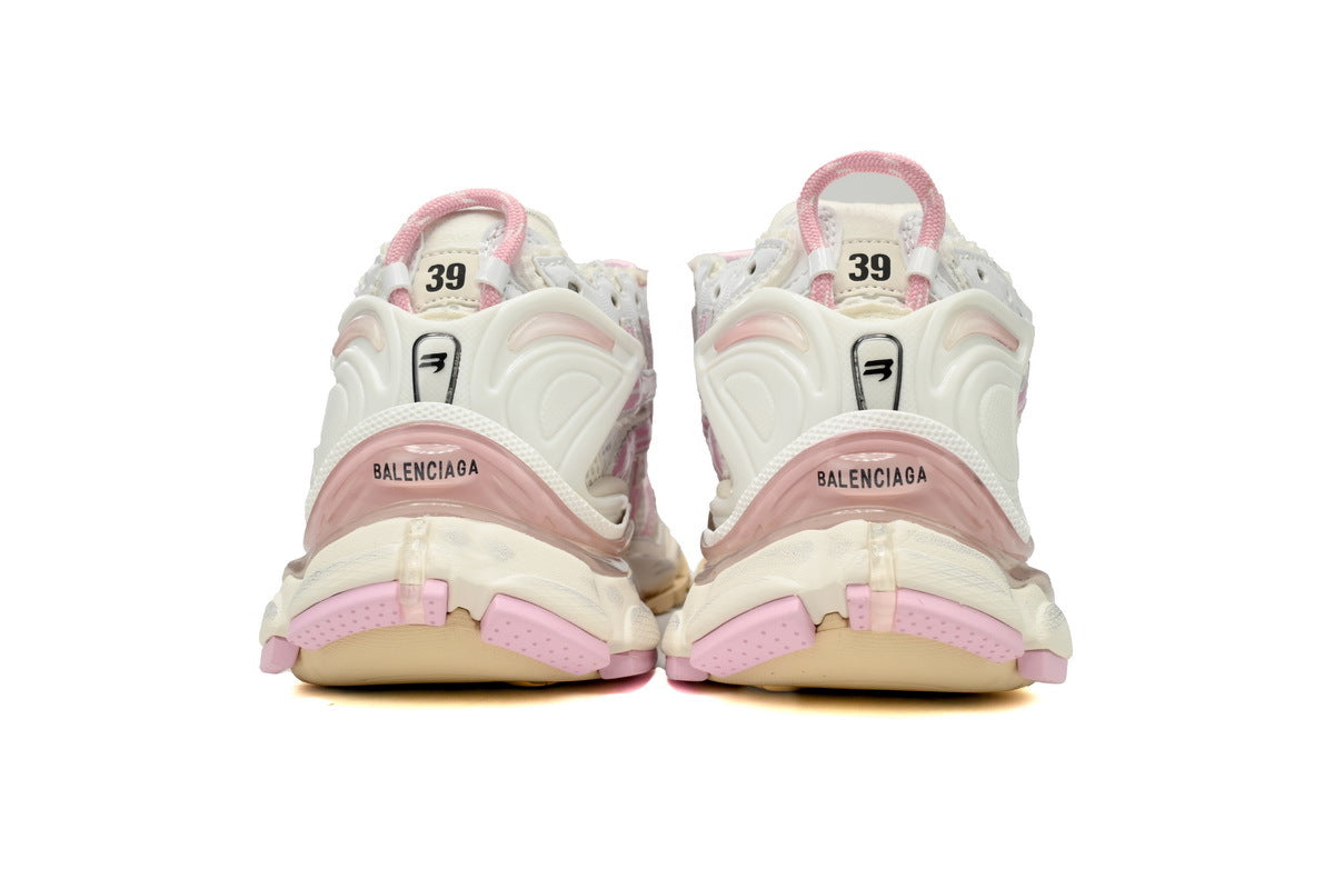 Balenciaga Runner Sneaker – Distressed Low-Top