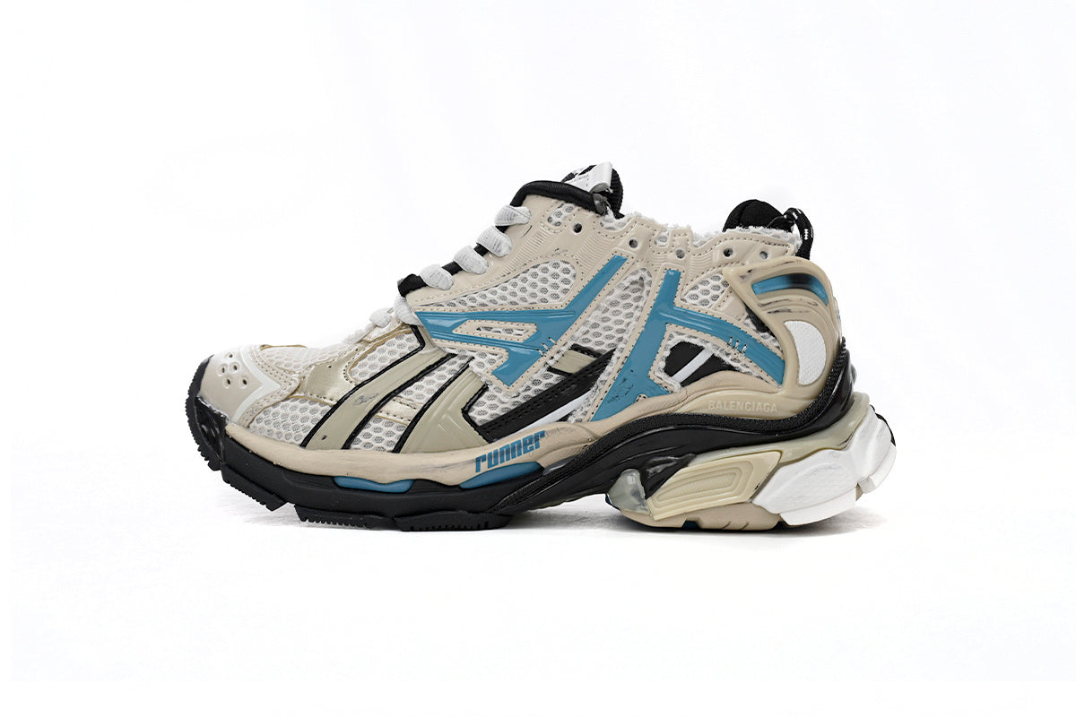 Balenciaga Runner Sneaker – Distressed Low-Top