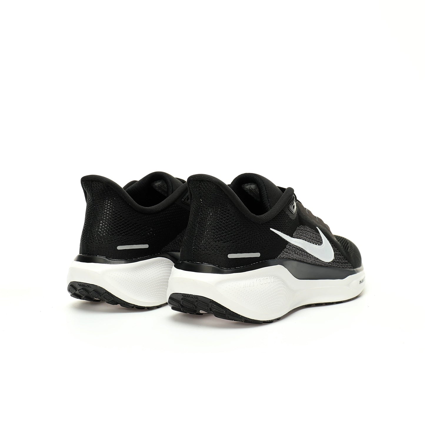 Nike Air Zoom Pegasus – Black / White Mesh Athletic Running Sneakers