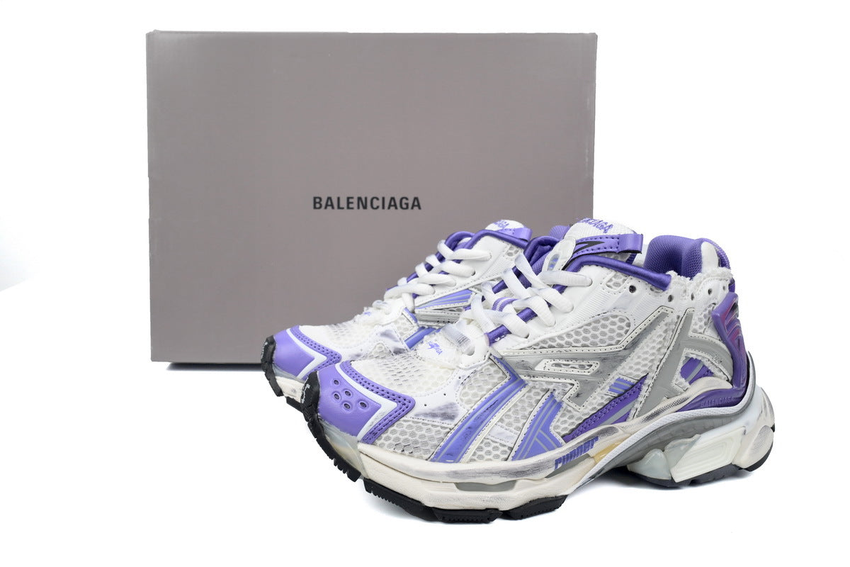 Balenciaga Runner Sneaker – Distressed Low-Top