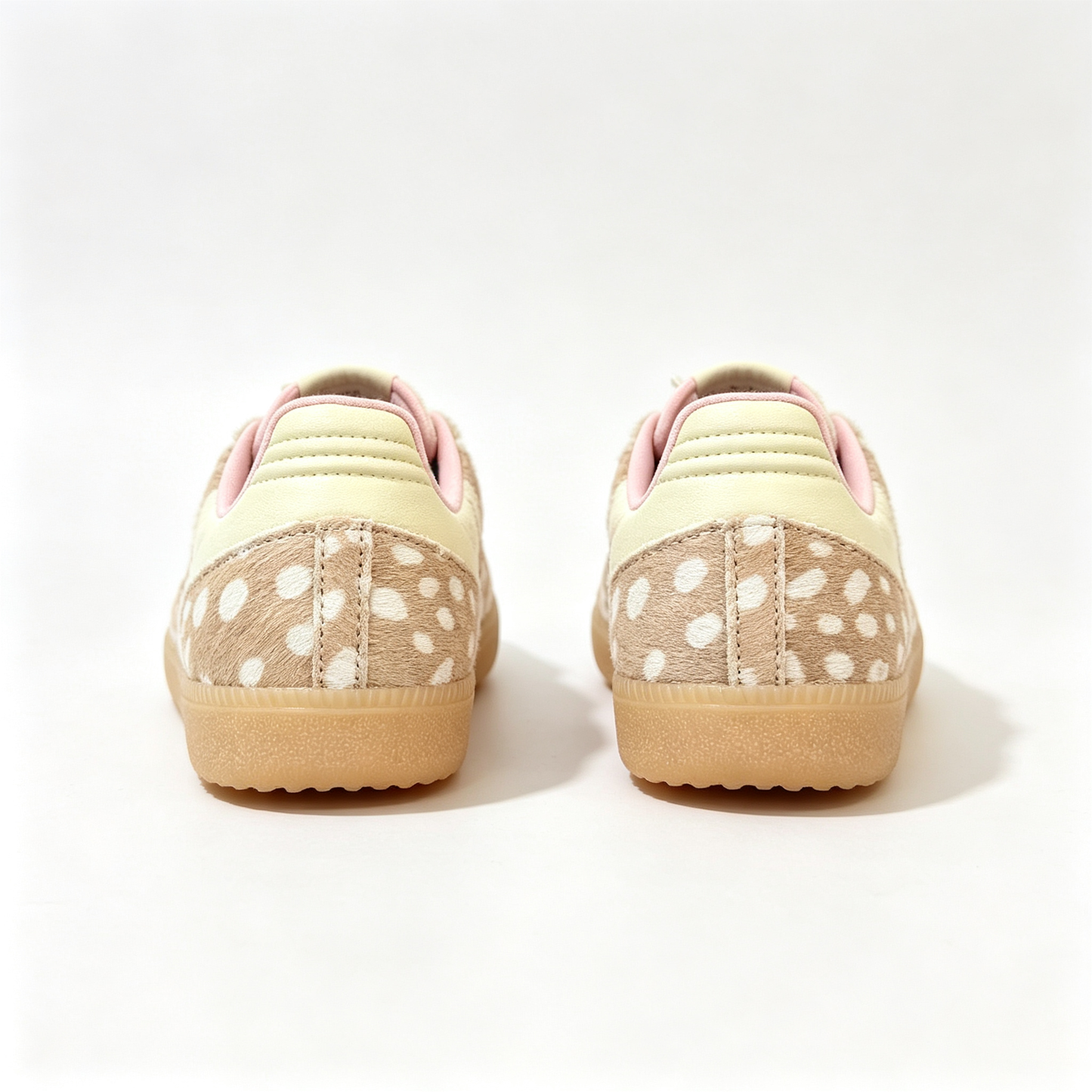 adidas Originals Samba OG – Women's Brown Polka-Dot Pony Hair / Pink / Gum
