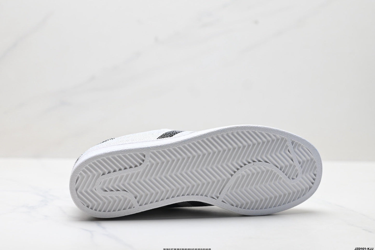 adidas Originals Superstar Custom — Silver Black Rhinestone | White Shell Toe