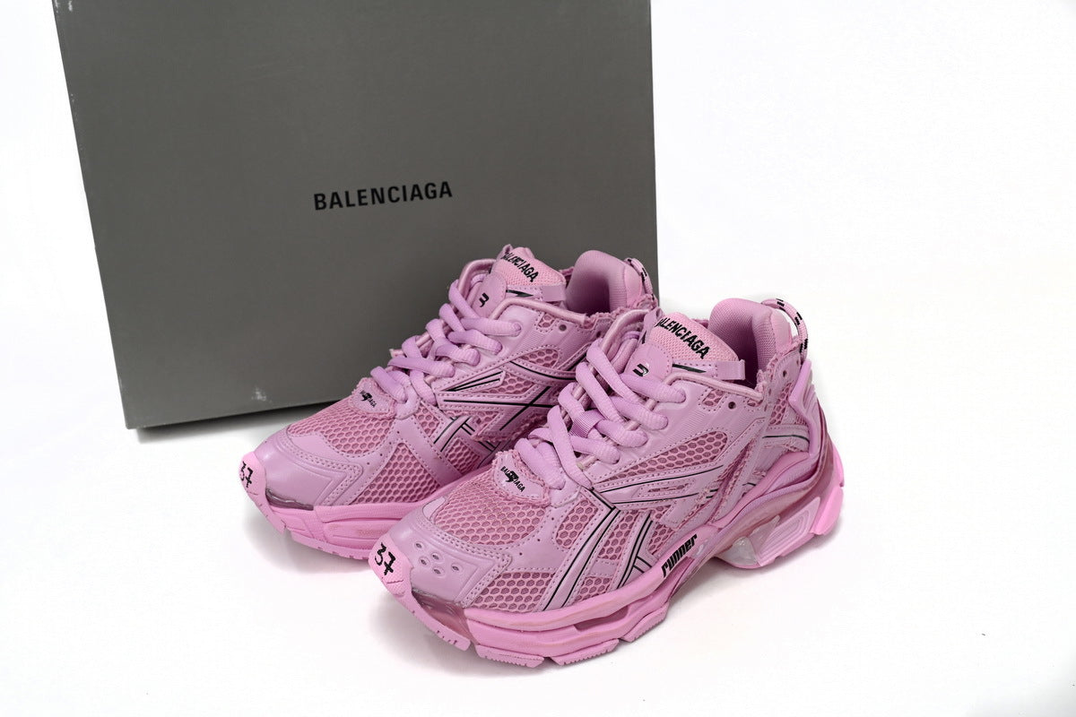 Balenciaga Runner Sneaker – Distressed Low-Top