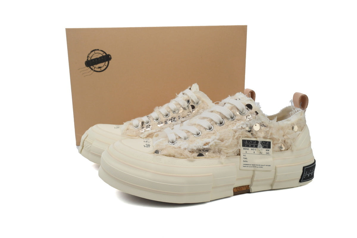 xVESSEL Nougat Snowflake Sneakers