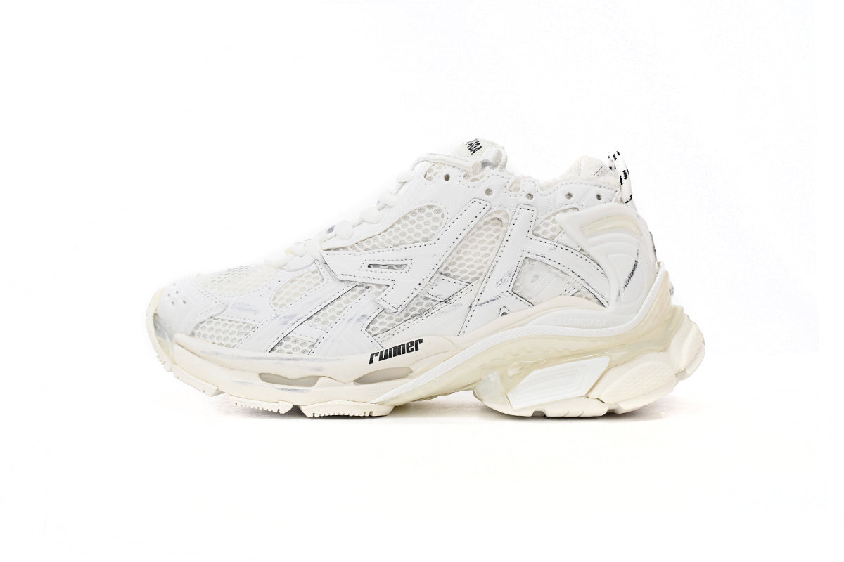 Balenciaga Runner Sneaker – Distressed Low-Top