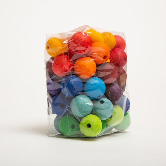 Wooden Beads 60 Pieces