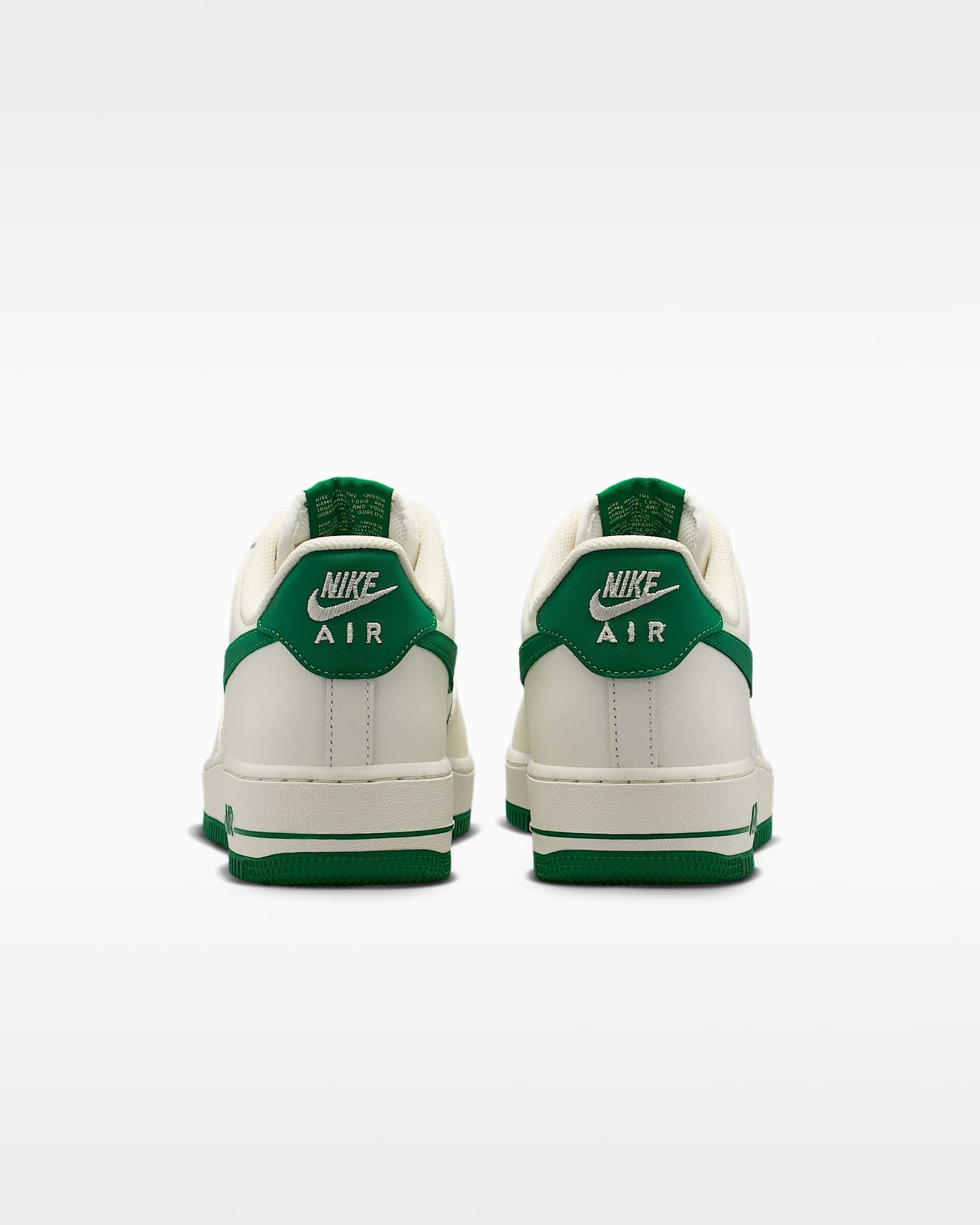 Nike Air Force 1 '07 Sail and Malachite Green Sneakers