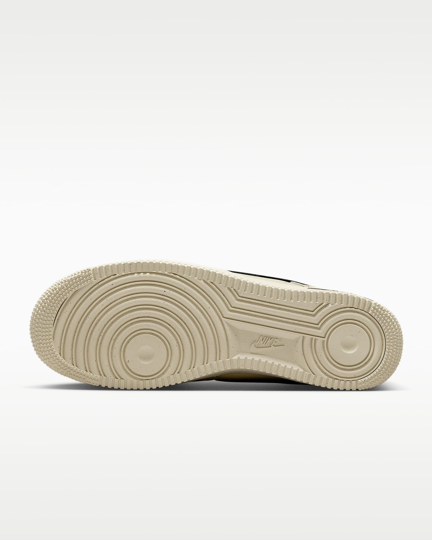 Nike Air Force 1 '07 Cream Black Contrast Stitching Sneakers