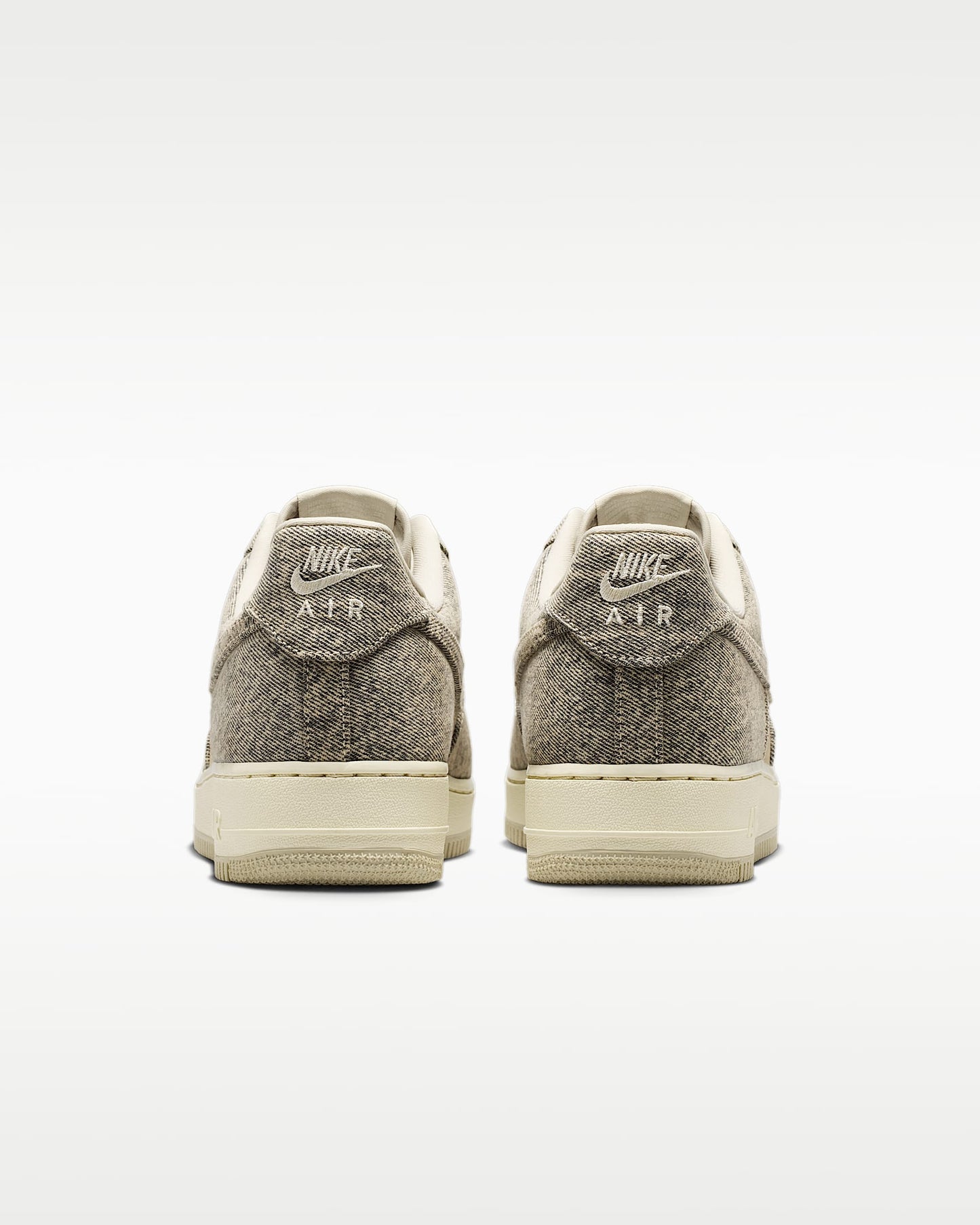 Nike Air Force 1 '07 Rattan Beige Denim Sneakers
