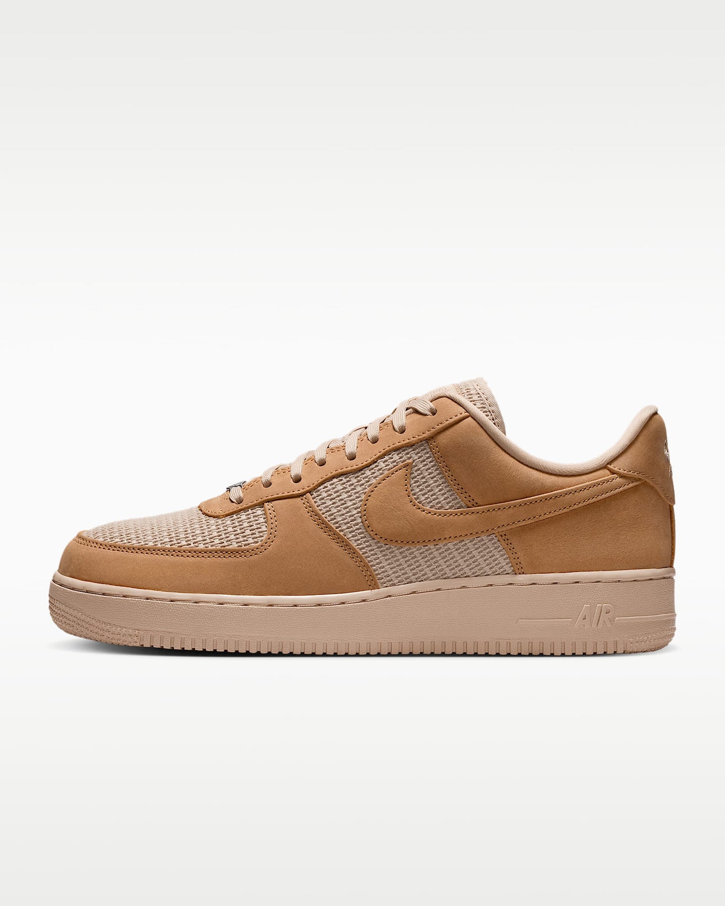Nike Air Force 1 '07 Vachetta Tan Mesh Sneakers