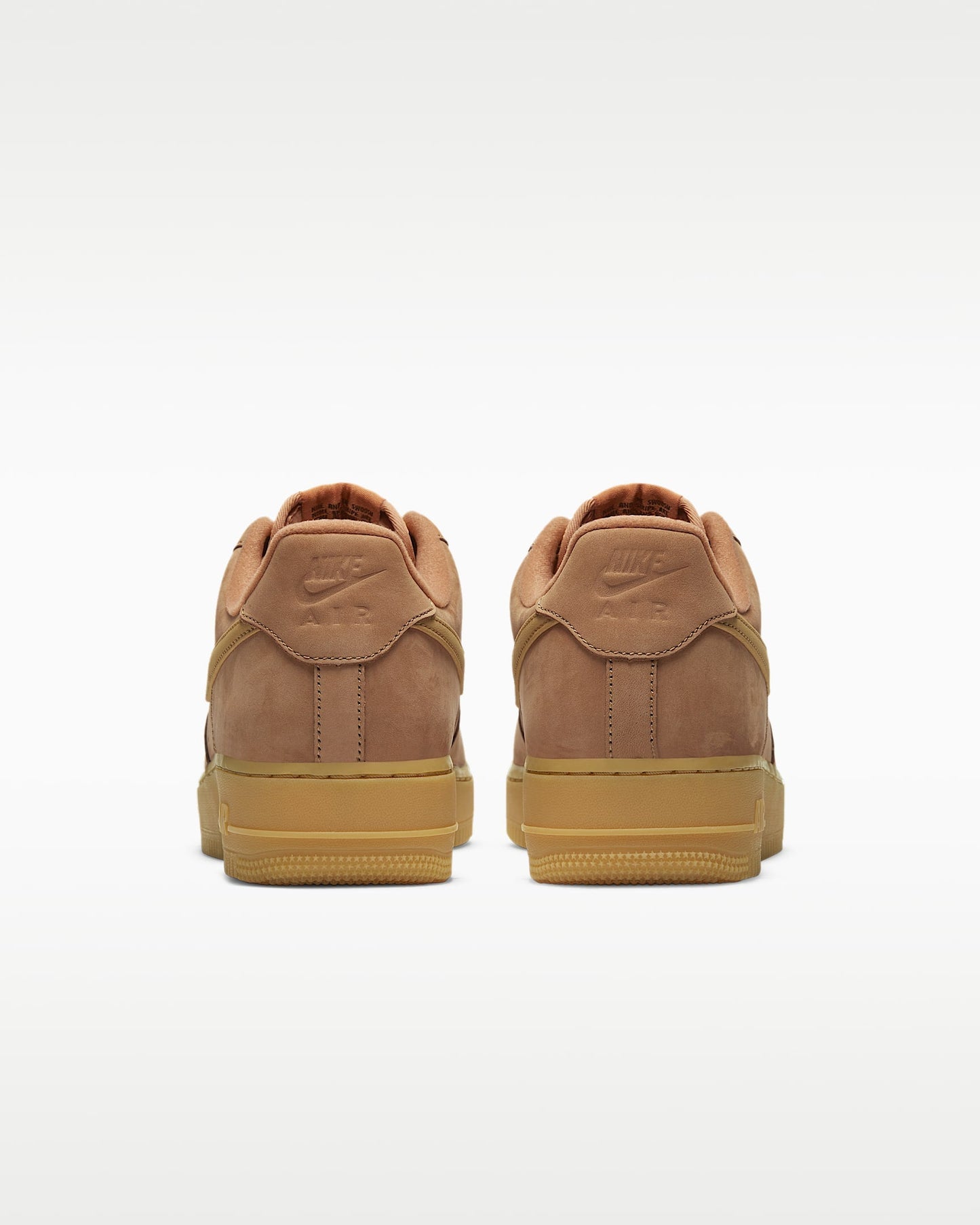 Nike Air Force 1 '07 Wheat Suede Gum Sneakers
