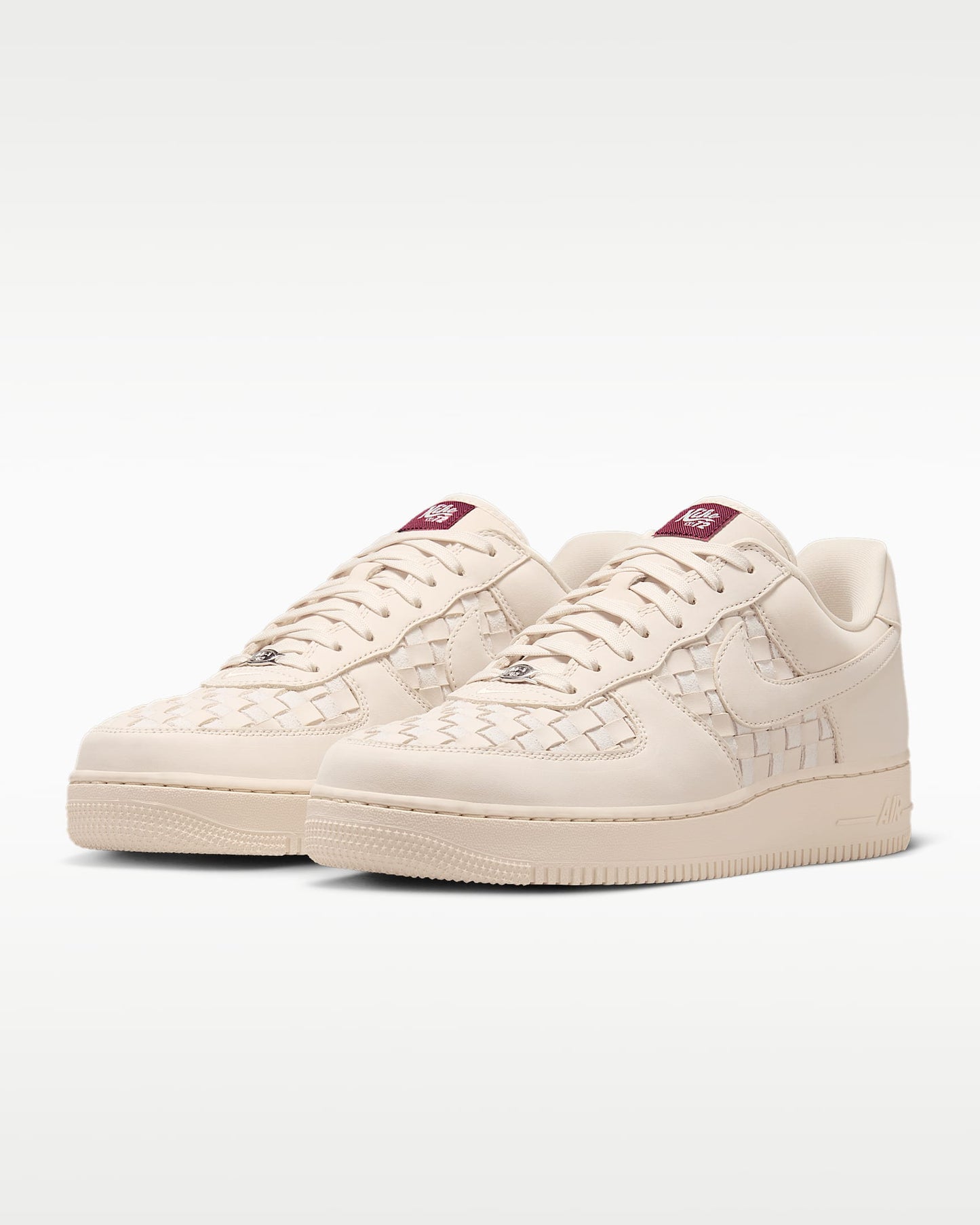 Nike Air Force 1 '07 Cream Woven Upper Sneakers