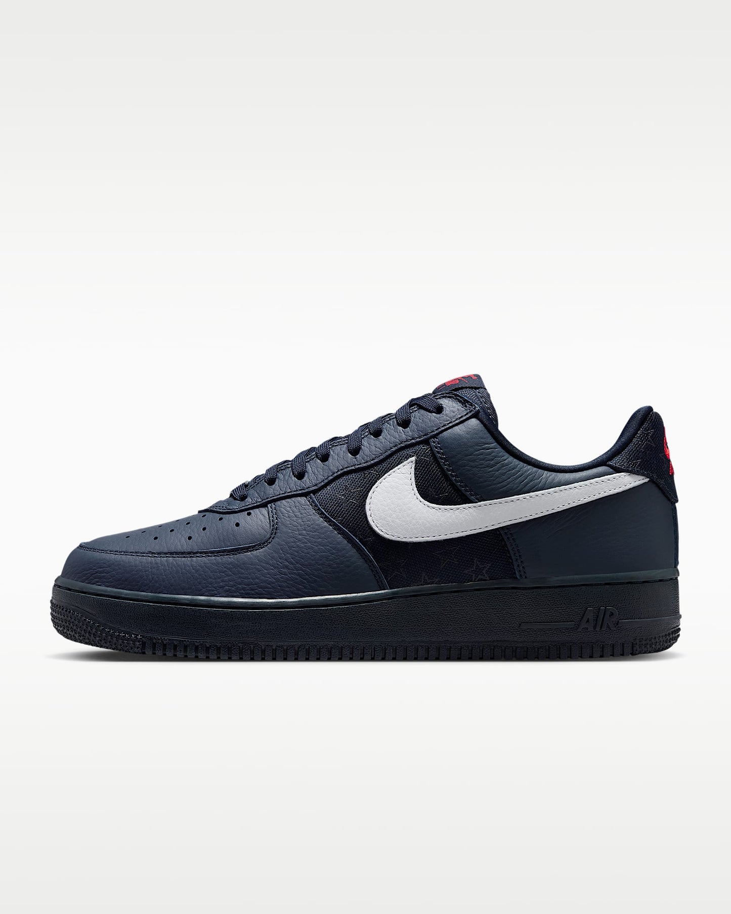 Nike Air Force 1 '07 Obsidian White and Black Sneakers
