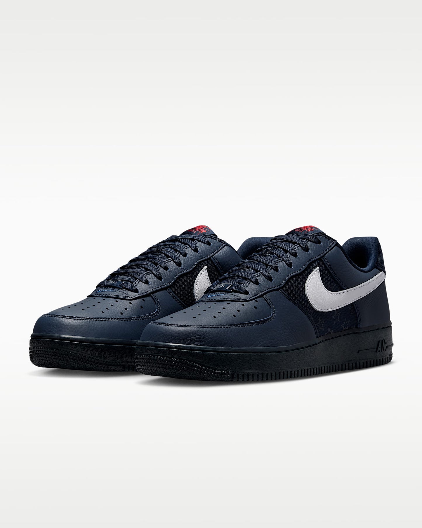 Nike Air Force 1 '07 Obsidian White and Black Sneakers