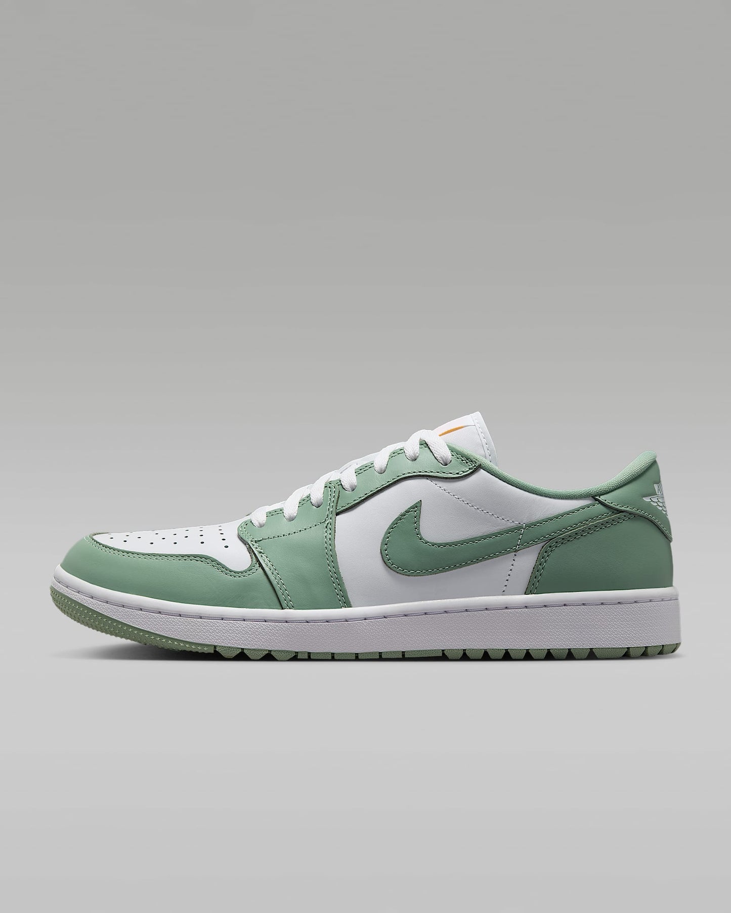 Air Jordan 1 Low OG White Jade Green Leather Sneakers