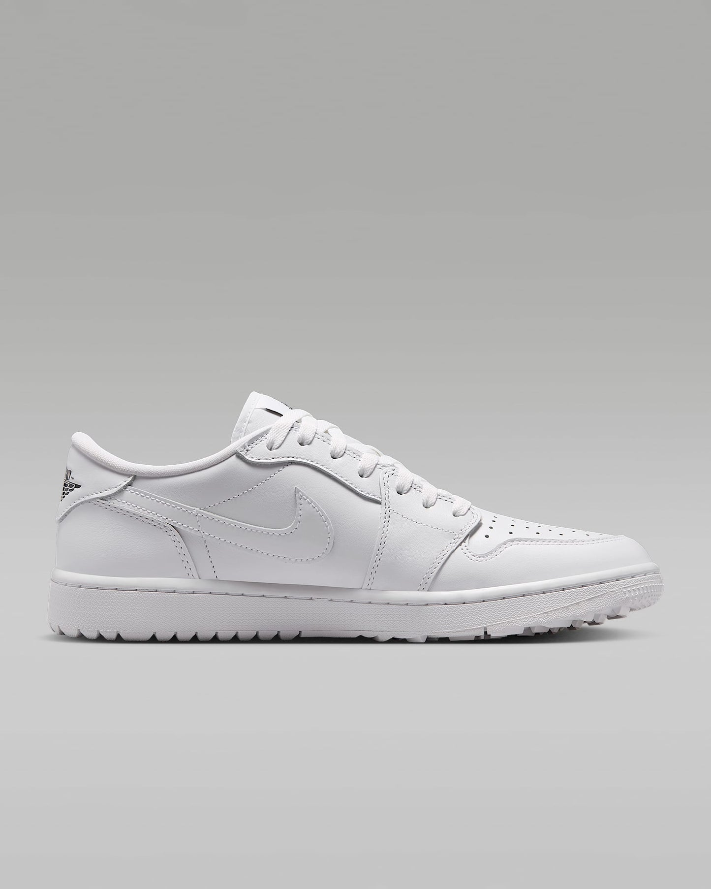 Air Jordan 1 Low G Golf Triple White Sneakers