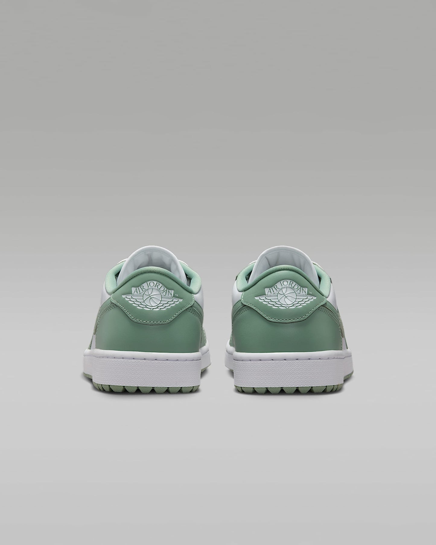 Air Jordan 1 Low OG White Jade Green Leather Sneakers