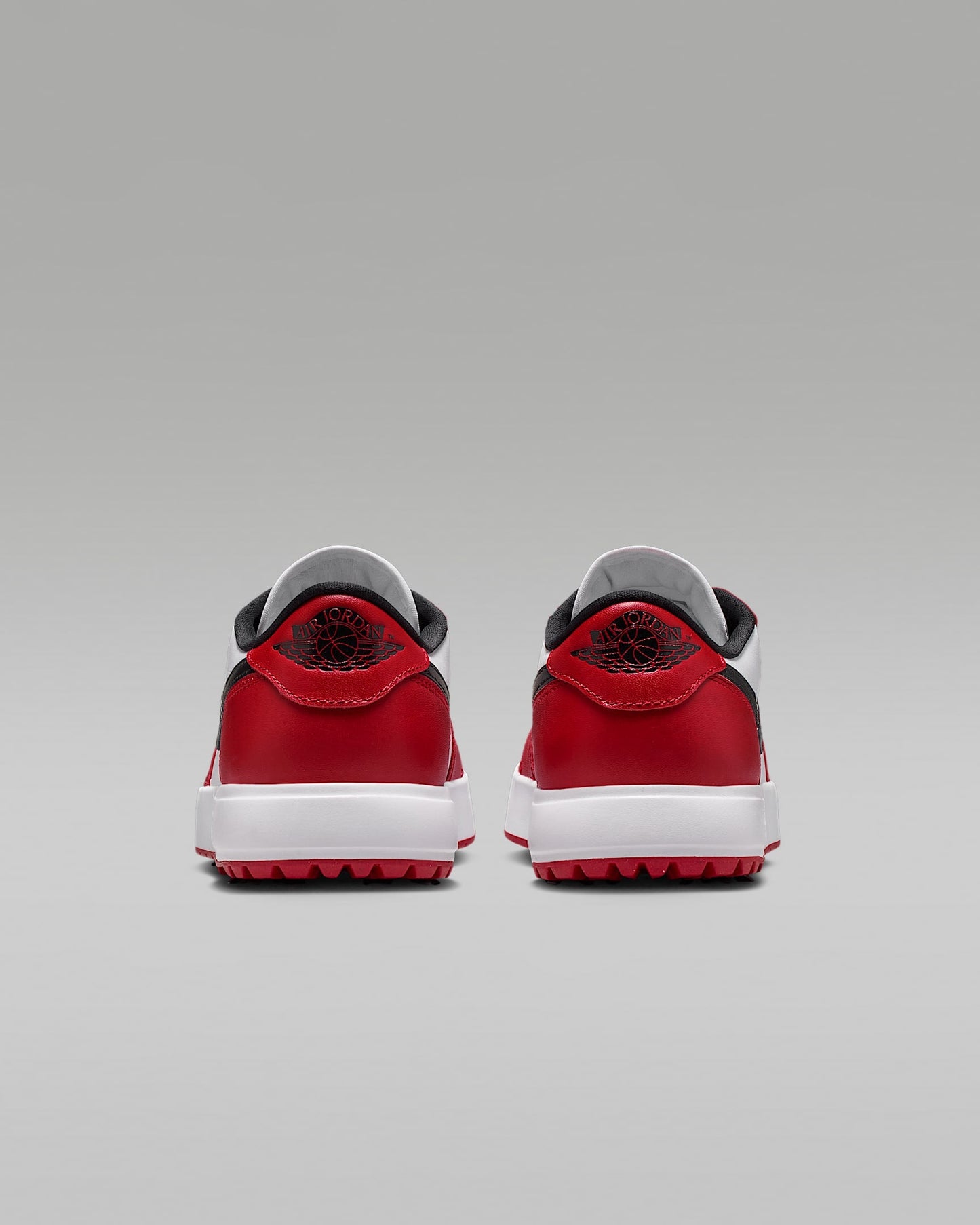 Air Jordan 1 Low Golf White Varsity Red and Black Sneakers