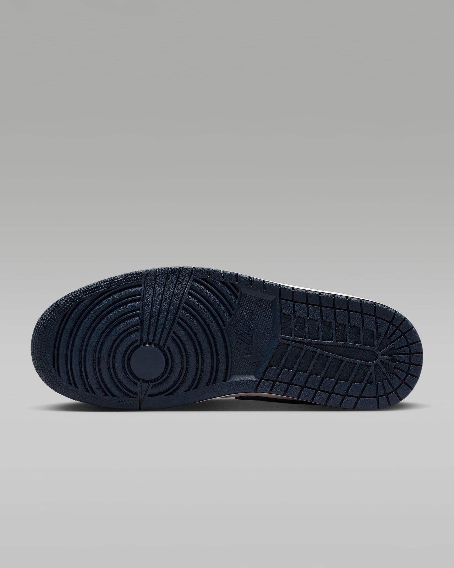 Air Jordan 1 Low Sail Midnight Navy and University Red Sneakers