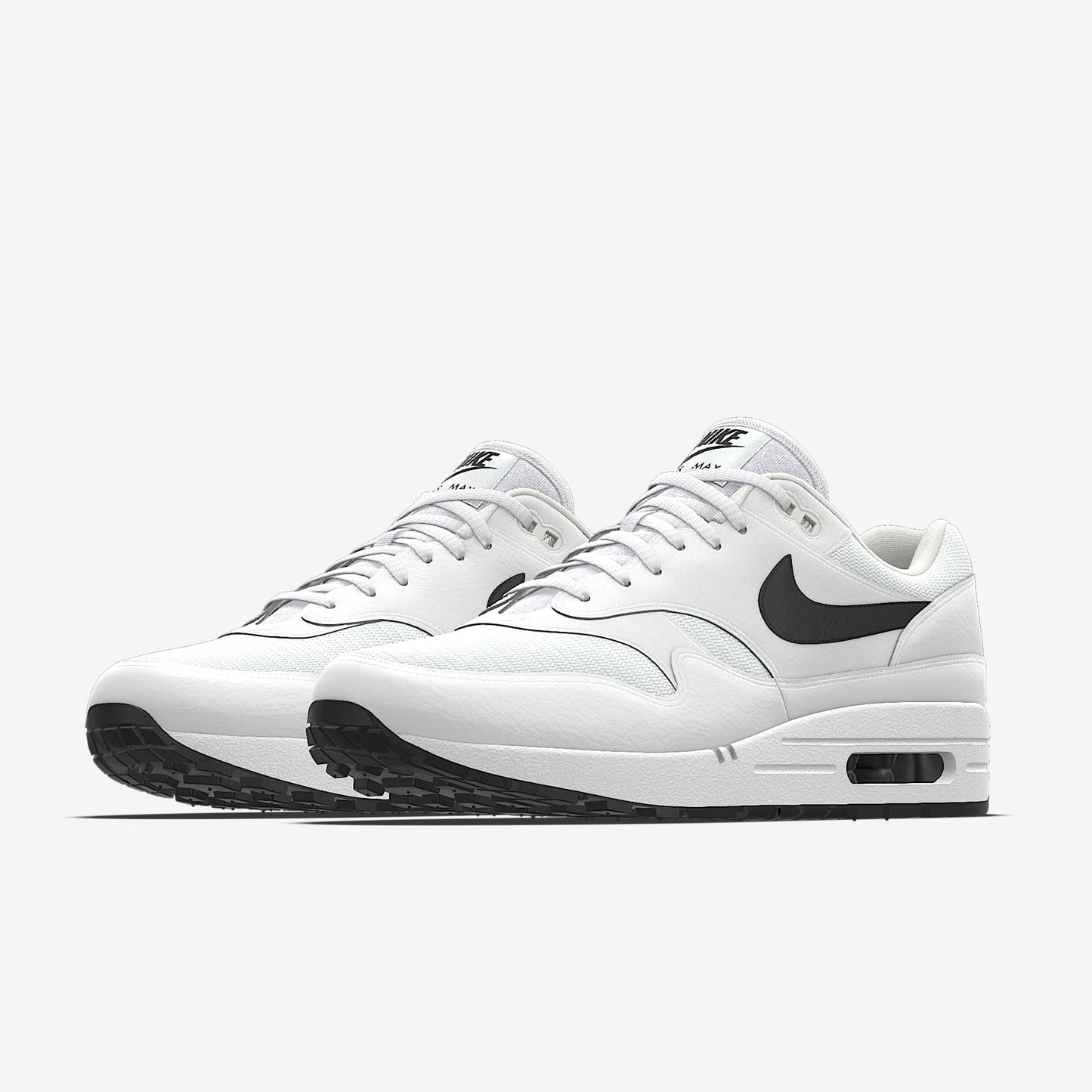 Nike Air Max 1 By You – White/Black Custom Sneaker