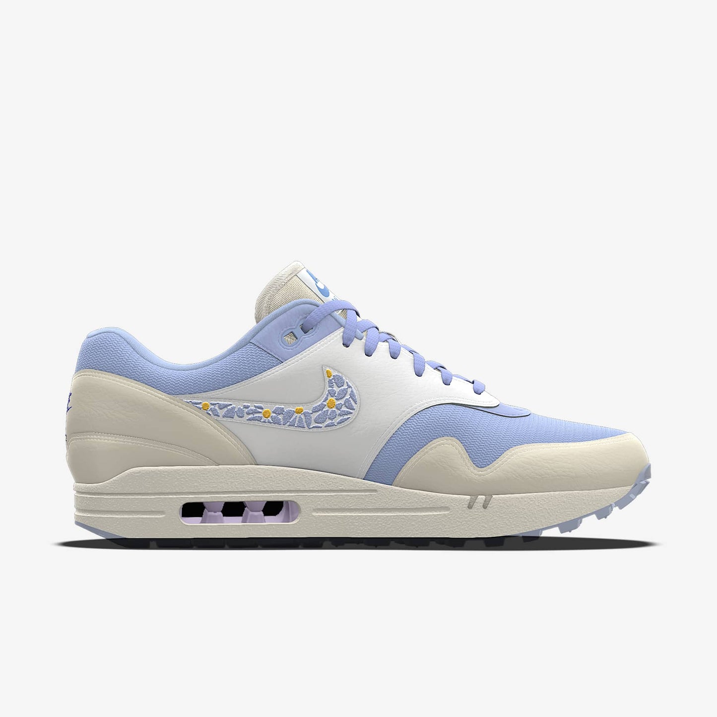 Nike Air Max 1 By You – Light Blue/Cream/Lilac Custom Sneaker