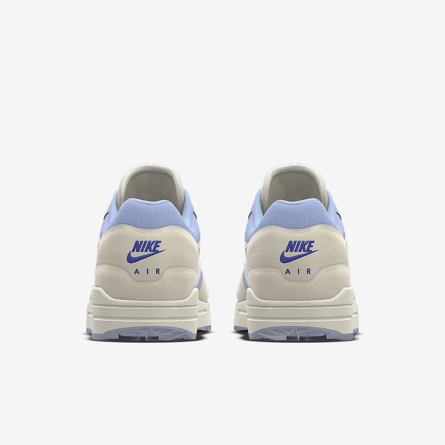 Nike Air Max 1 By You – Light Blue/Cream/Lilac Custom Sneaker
