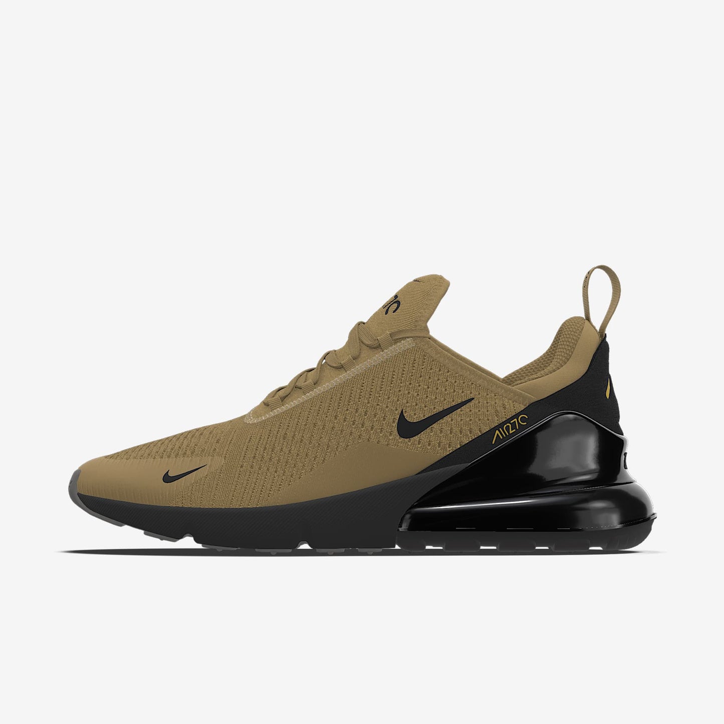 Nike Air Max 270 By You – Khaki/Black Custom Sneaker