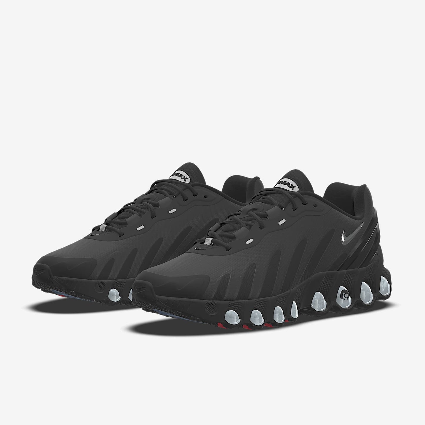 Nike Air Max DN By You – Black/Silver Custom Sneaker