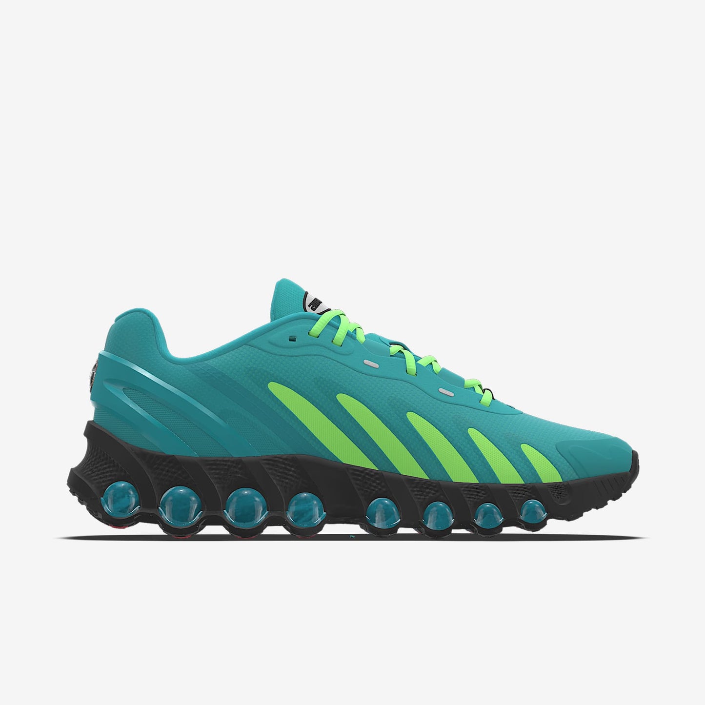 Nike Air Max DN By You – Teal/Lime Green/Black Custom Sneaker