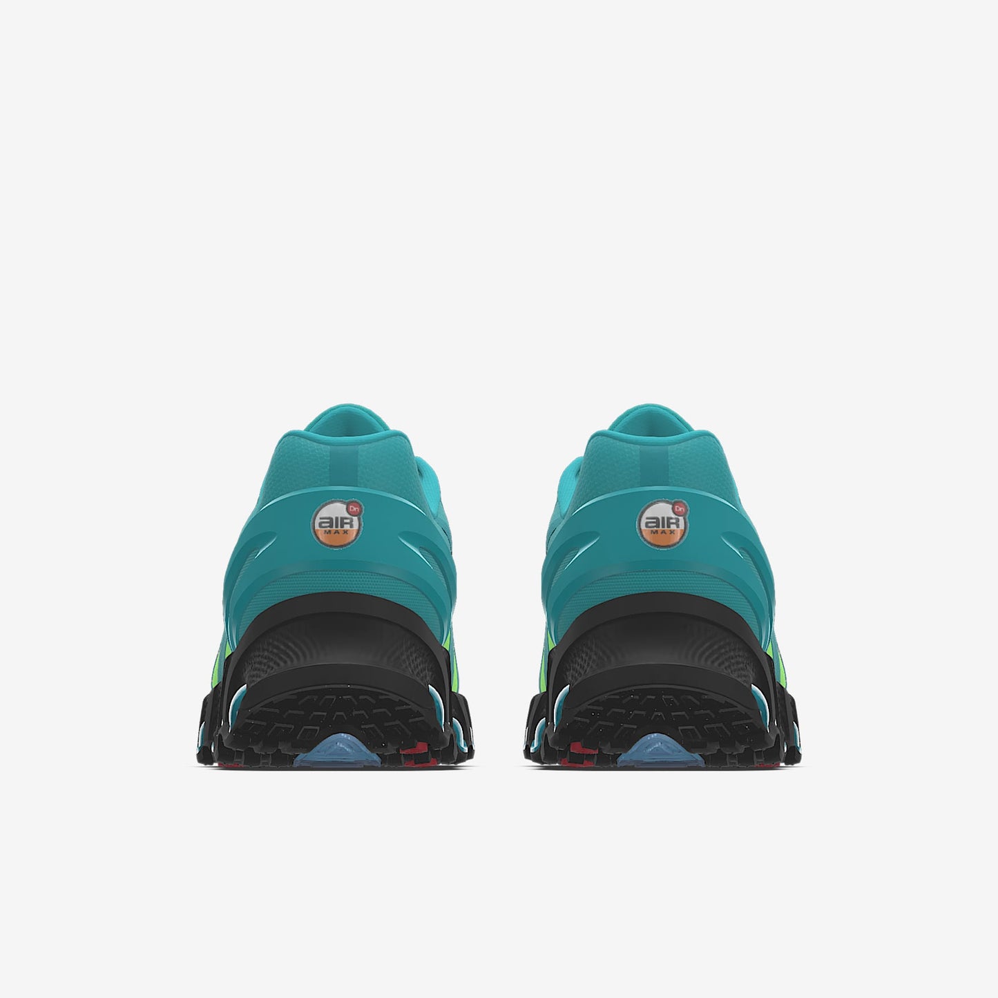 Nike Air Max DN By You – Teal/Lime Green/Black Custom Sneaker